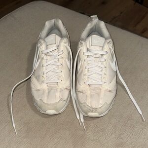 Nike Cream Sneakers with White Accents